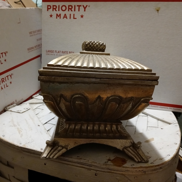 🏯ORIENTAL JEWELRY BOX VELVET LINED🌉 - Picture 5 of 16